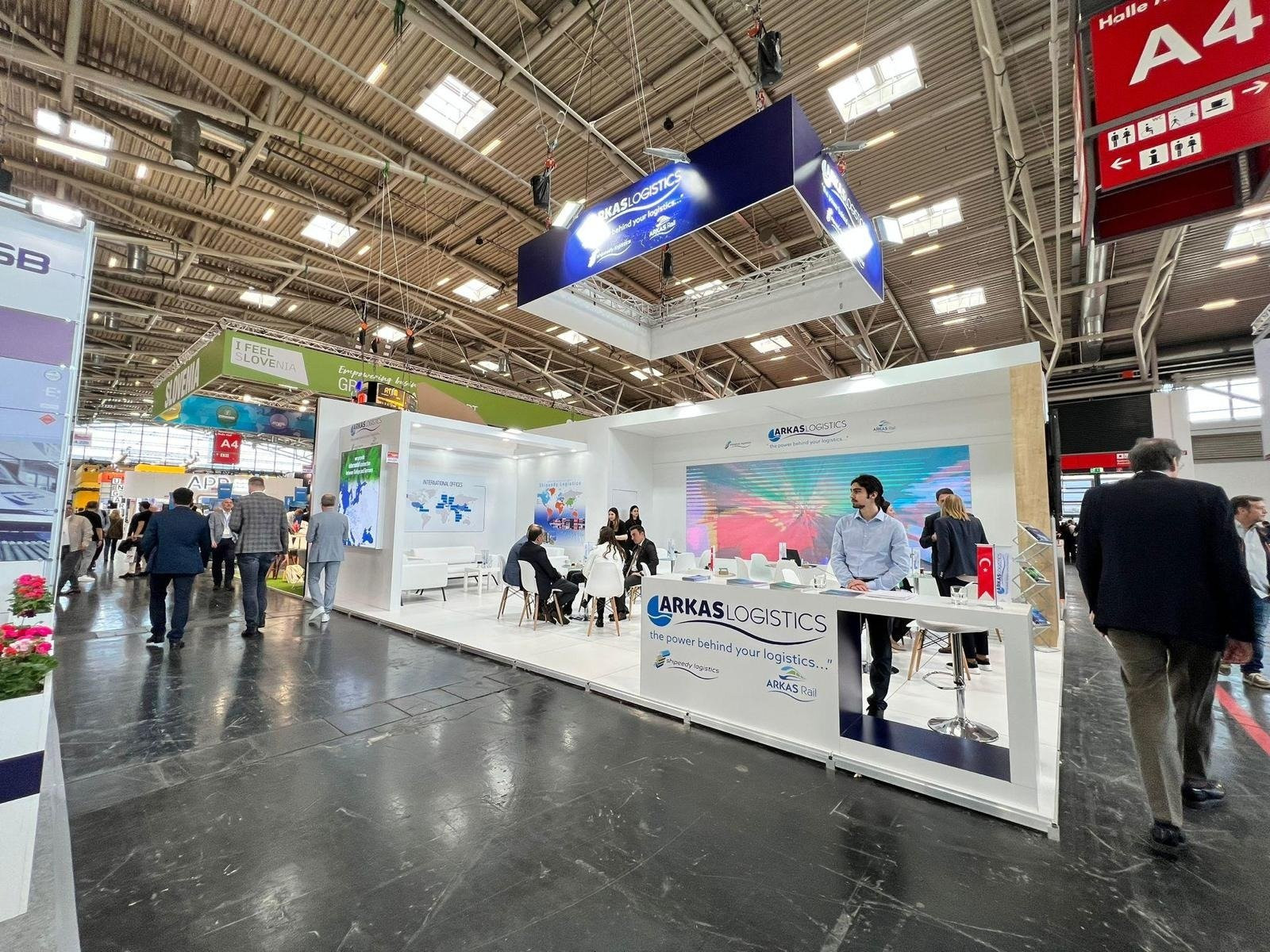 Arkas Logistics / Messestand