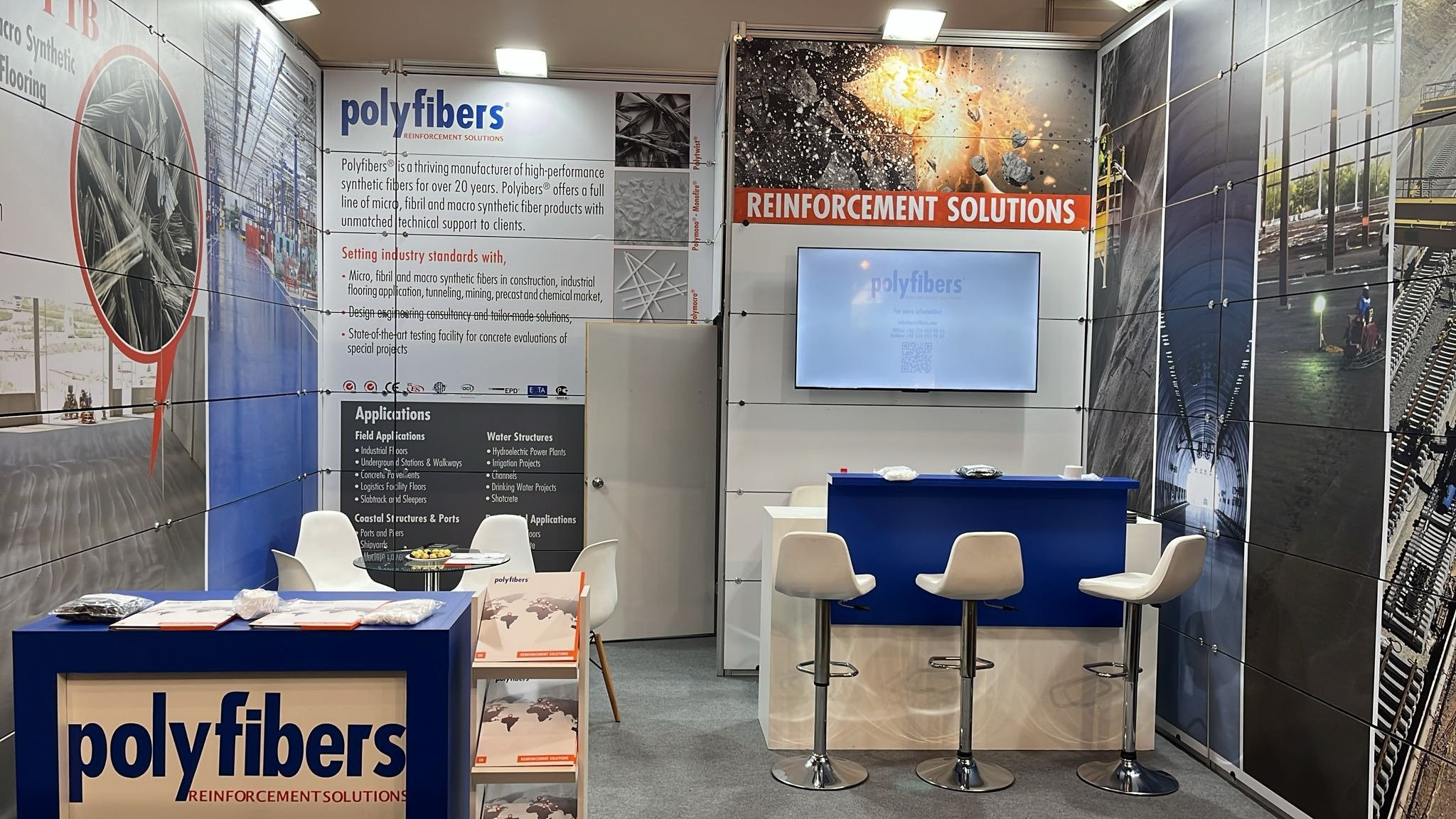 Polyfibers BAU Münih 2024 Fuarı